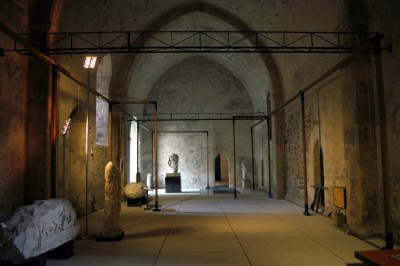Il Castello Ursino di Catania. Gli interni