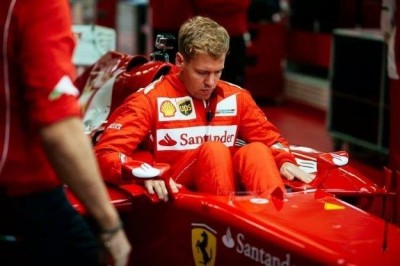 Il nuovo pilota della Ferrari Sebastian Vettel
