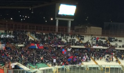 I tifosi al Massimino per Catania-Crotone finita 1-1