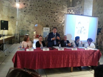 La presentazione della mostra di Chagall Love and life al Castello Ursino di Catania