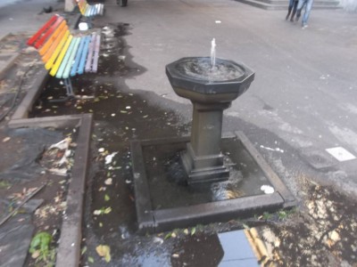 La fontanella in piazza Horacio Majorana Catania a Catania