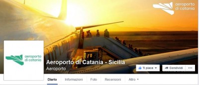 Aeroporto Catania su Facebook