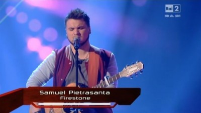 Samuel Pietrasanta in Firestone su Rai2