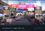 Giro D'Italia 100, Jan Polanc taglia il traguardo sull'Etna