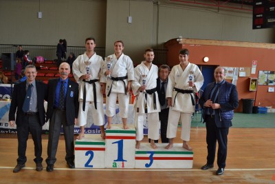 Karate - Flaccavento, Pane, Grasso, Guastella, Giandinoto, De Caro e Sindaco Rubino