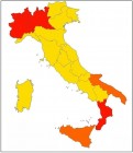 la mappa delle regioni rosse gialle arancioni-3-2