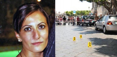 Laura Salafia e piazza Dante (informasicilia.it)