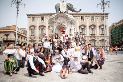 05 G FOTO - Flash mob catania contro la mafia