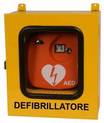 02 C - teca per defibrillatore