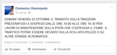 Il post di Domenico Giannopolo