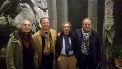Da sinistra Andrea Tidona Salvatore Bonajuto Ezio Dinato Orazio Torrisi